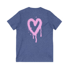 Load image into Gallery viewer, Women (EGE) Spray Paint V-Neck Tee