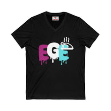 Load image into Gallery viewer, Ladies(EGE)Short Sleeve V-Neck Tee