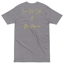 Load image into Gallery viewer, Live Everyday (EGE) Men’s premium heavyweight tee