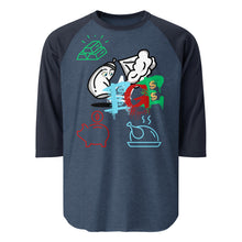 Load image into Gallery viewer, (EGE) Apparel 3/4 sleeve raglan shirt