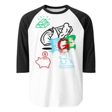 Load image into Gallery viewer, (EGE) Apparel 3/4 sleeve raglan shirt