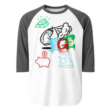 Load image into Gallery viewer, (EGE) Apparel 3/4 sleeve raglan shirt