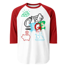 Load image into Gallery viewer, (EGE) Apparel 3/4 sleeve raglan shirt